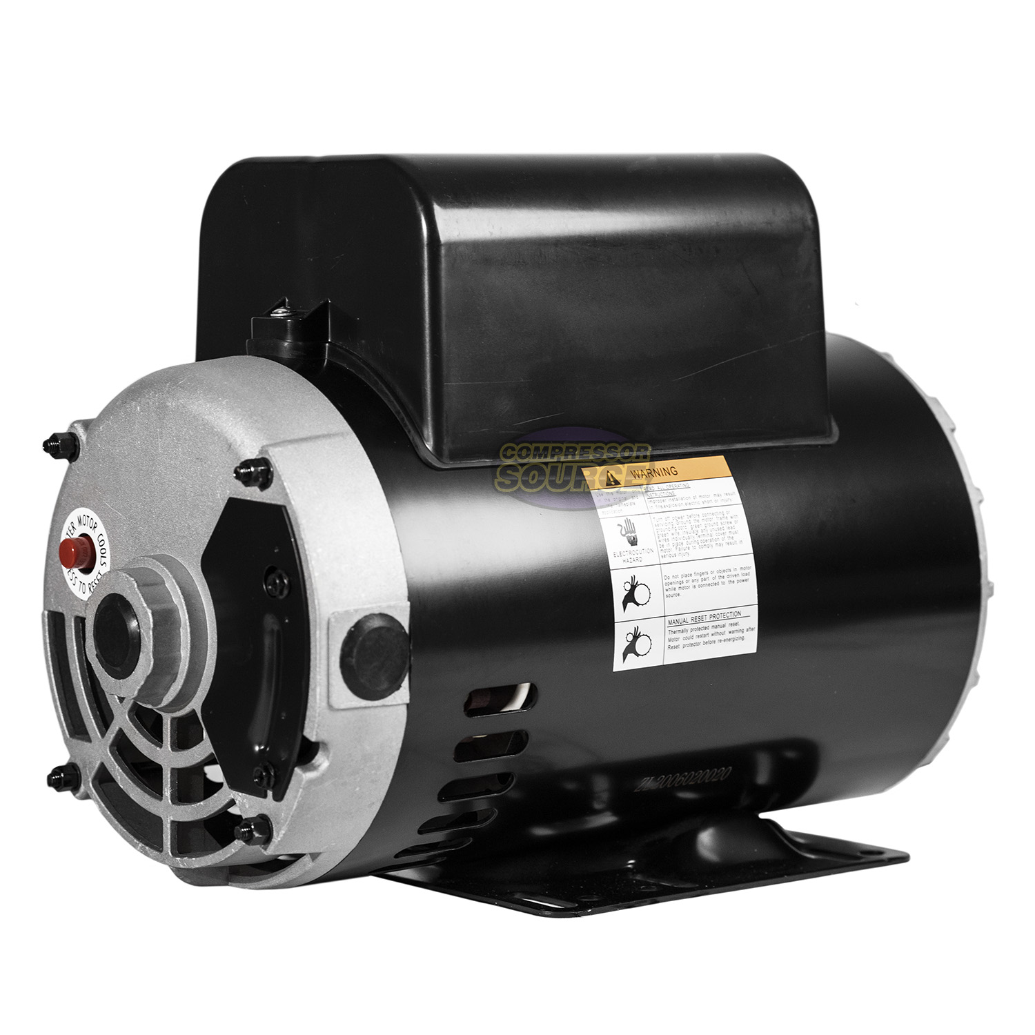 5 HP Compressor Duty Electric Motor 230V 1 Phase 56HZ Frame 7/8" Shaft